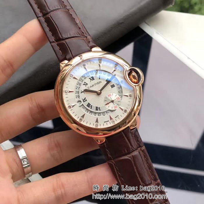 CARTIER卡地亞 新款 獨家首發 簡約時尚精品男士腕表 WSS2578